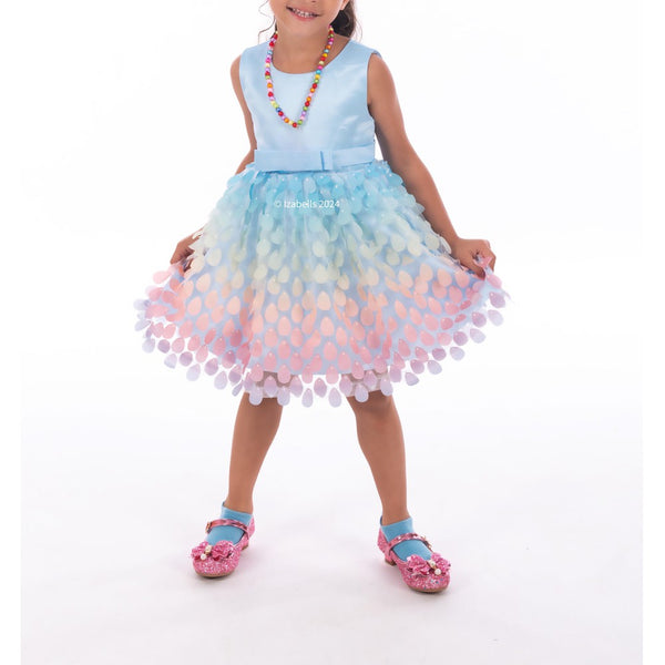 Rain drop princess dress-Children’s dress-Fitazzo