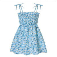 White Flowers Printed Dress-Children’s dress-Fitazzo