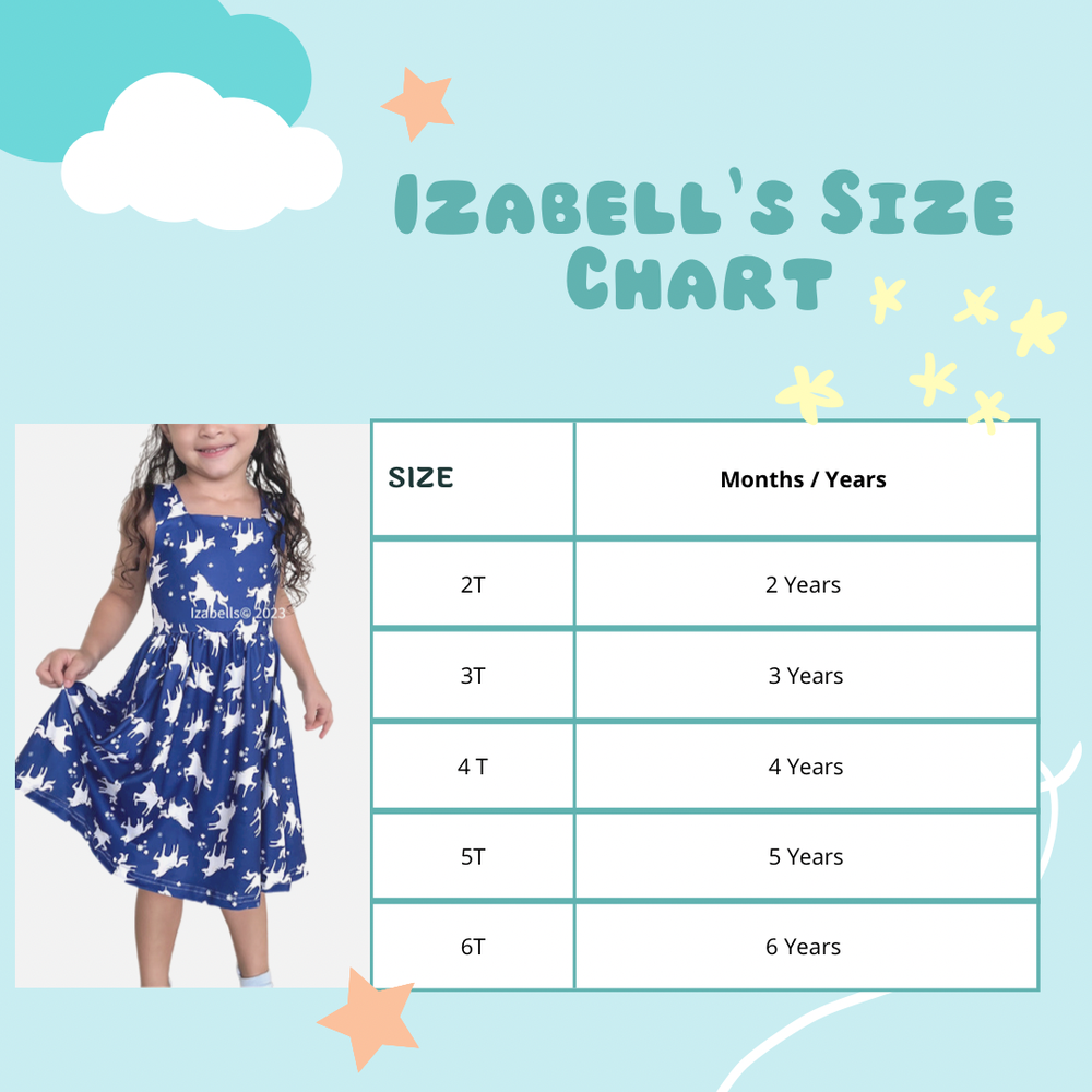 Unicorn dress-Children’s dress-Fitazzo