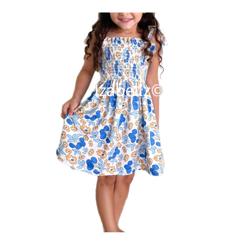 Flowers and Berries Sun Dress-Children’s dress-Fitazzo