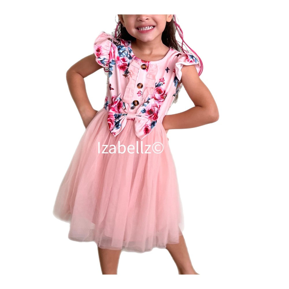Floral tutu dress-Children’s dress-Fitazzo