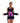 Pink printed double strap waist trainer-Slimming belts-Fitazzo