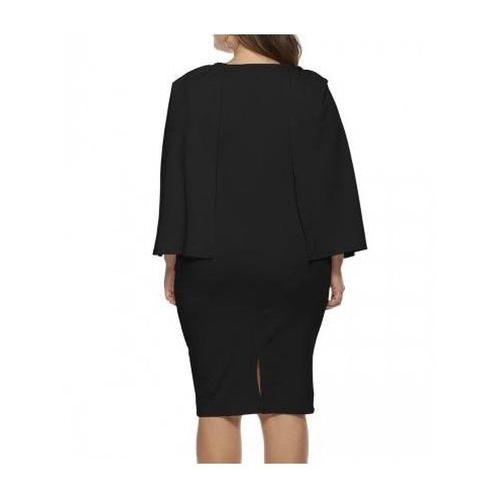 Open Arm Black Dress-Dress-Fitazzo