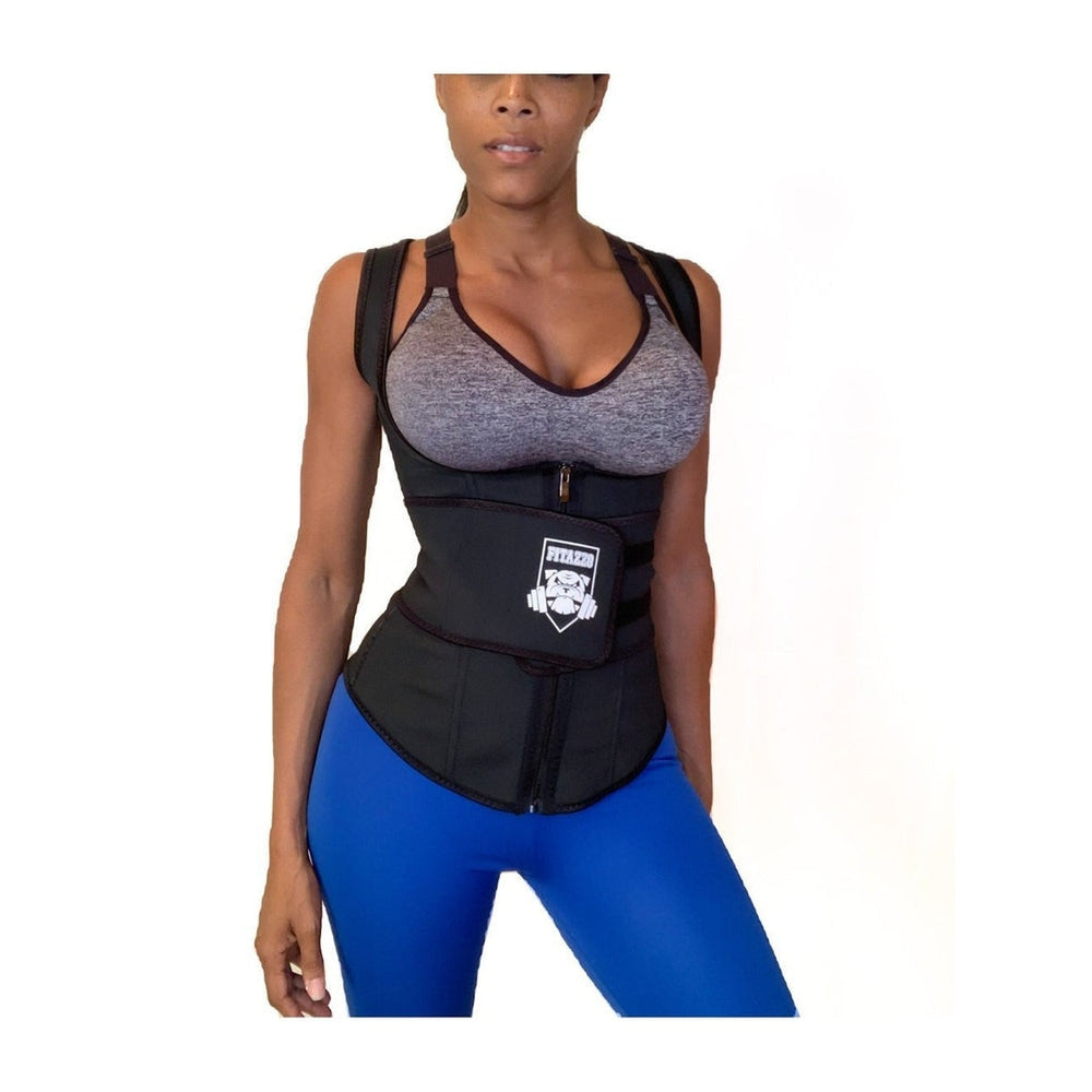 Full coverage Latex Waist Trainer / Vest-Waist Trainer-Fitazzo