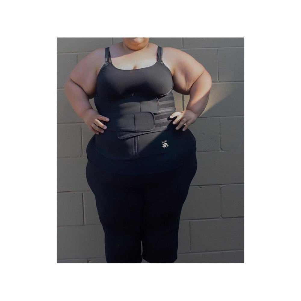 Neoprene Double strap Heavy Duty Waist Trainer-Slimming wear-Fitazzo